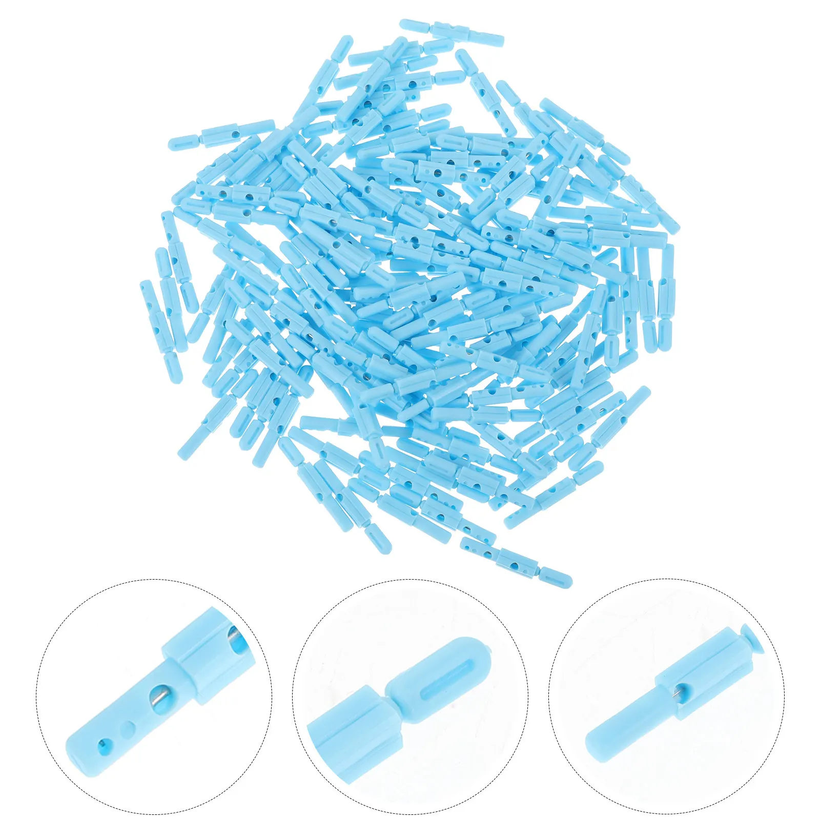 

200Pcs Blood Collection Needles Stainless Steel Lancet Device Blood Test Bloodletting Needle Metal Lancing