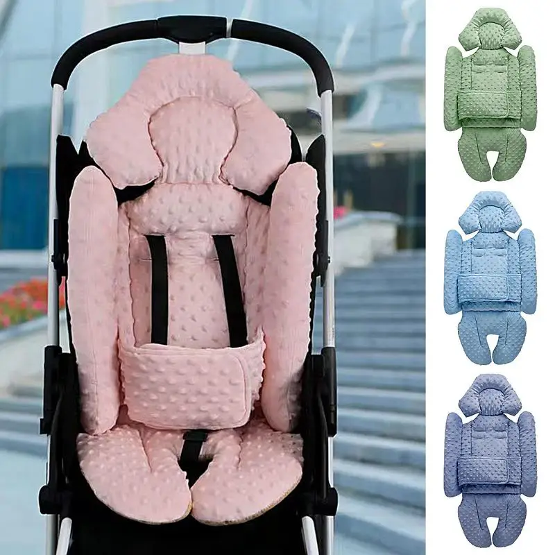 Universal Baby stroller seat cushion Extra Soft Comfort Head Support Pillow Cushion For outdoor Strollers Kids Cart Mattress Mat