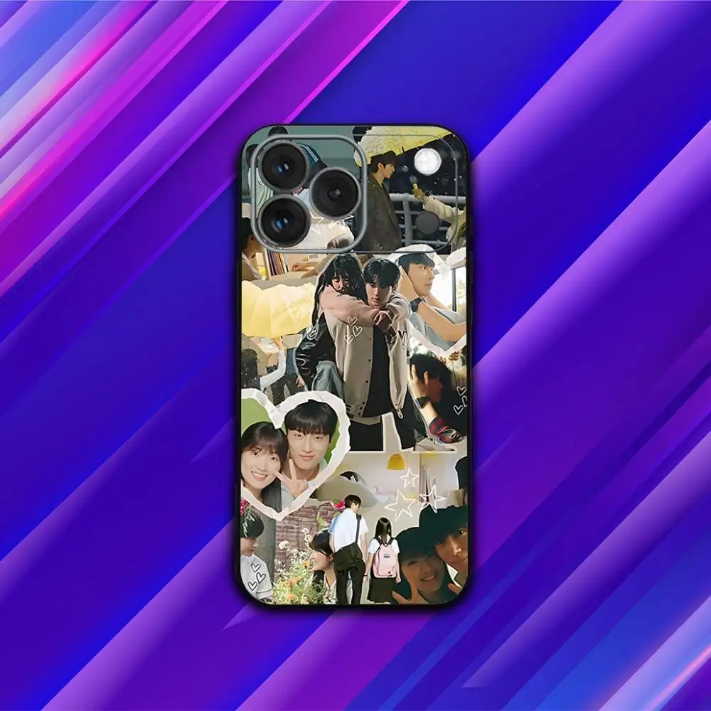 حافظة هاتف L-Lovely TV R-Runner لهاتف iPhone 17,16,15,14,13,12,11,Pro,Max,Plus,X,XS,SE4,E,Mini,Soft Black Case