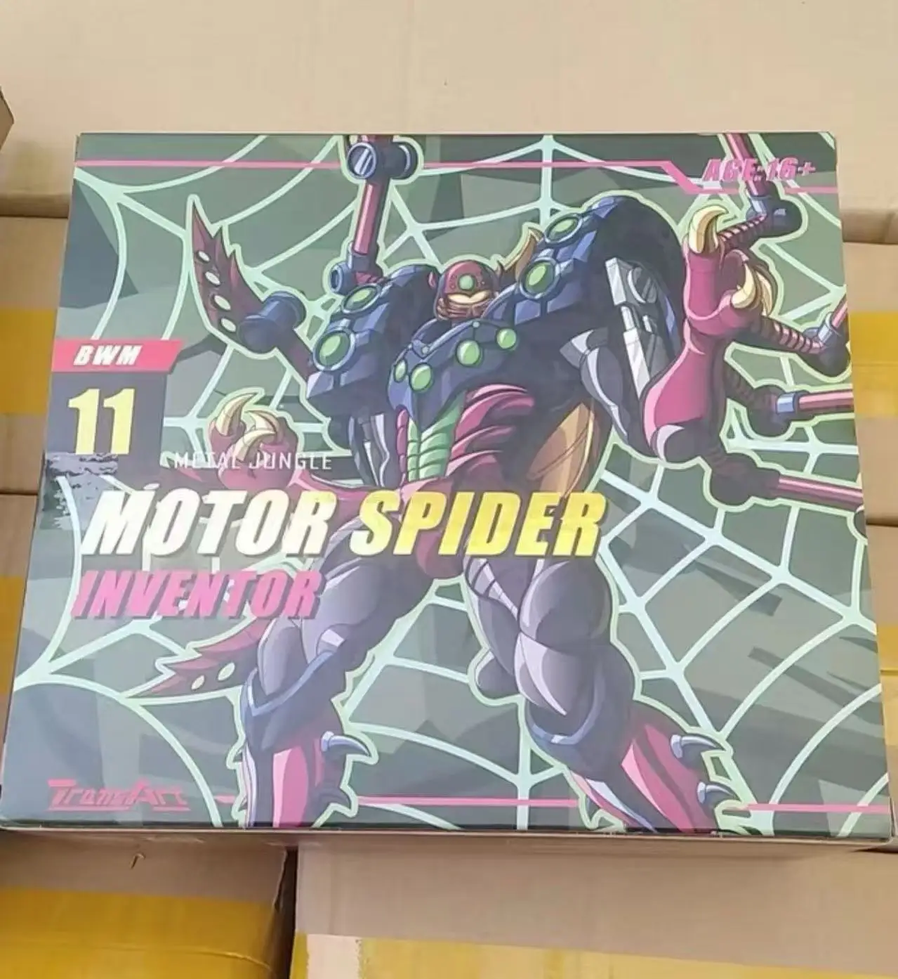 

Spot Goods BW Beast Man BWM-11 Металлический волк-паук, перепечатанный в течение 25 лет