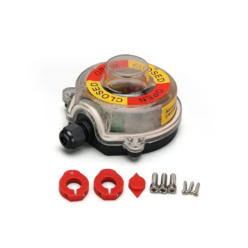 5pcs WAM Series MIC23 Limit Switch Pneumatic Cement Dust Butterfly Valve Actuator Positioner