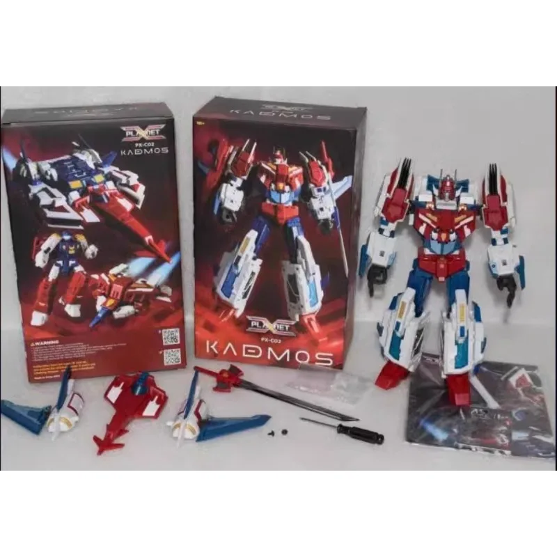 Transforming Toy Planet X PX Lion King PX-C03 Can Be Combined with PX-C02 To Form Victory Saber Model