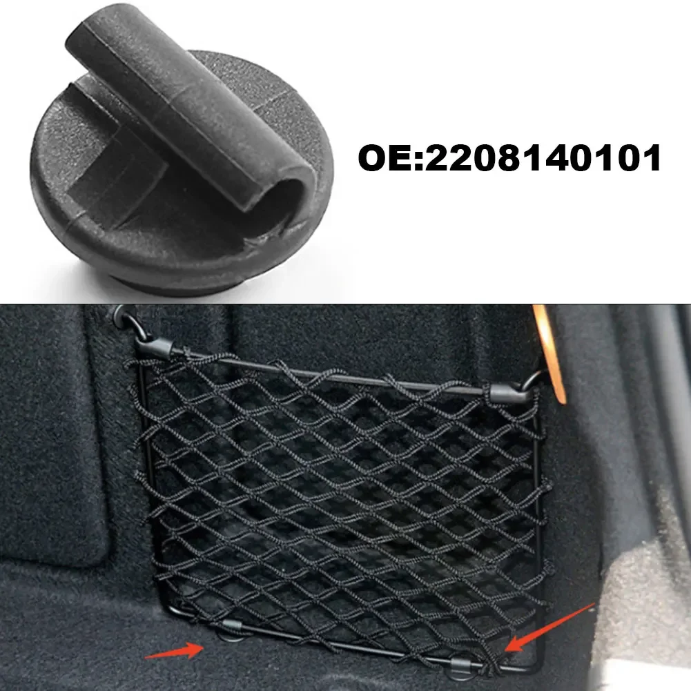 For Secure Luggage Transport Black W204 Fixing Hook Trunk Lid Vehicle Luggage Support Made From Robust Materials