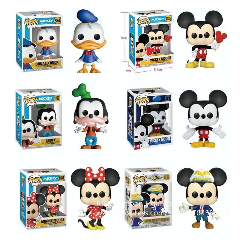 3 قطعة Funko POP شخصيات عشوائية الديكور الحلي عمل الشكل جمع لعبة مجسمة للأطفال عيد ميلاد اللعب هدايا عيد الميلاد