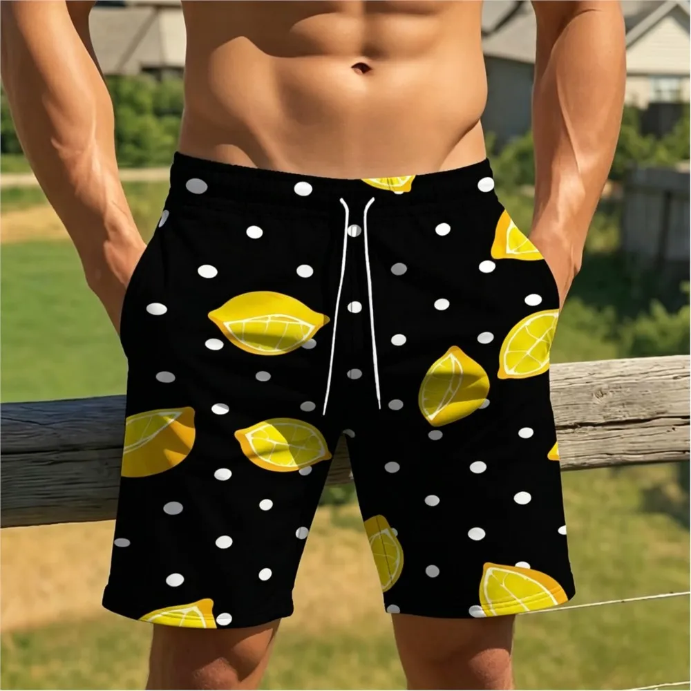 Men's American Flag Swim Trunks Patriotic USA Print Quick Dry Board Shorts Elastic Drawstring Beach Shorts Stars and Stripes Cas