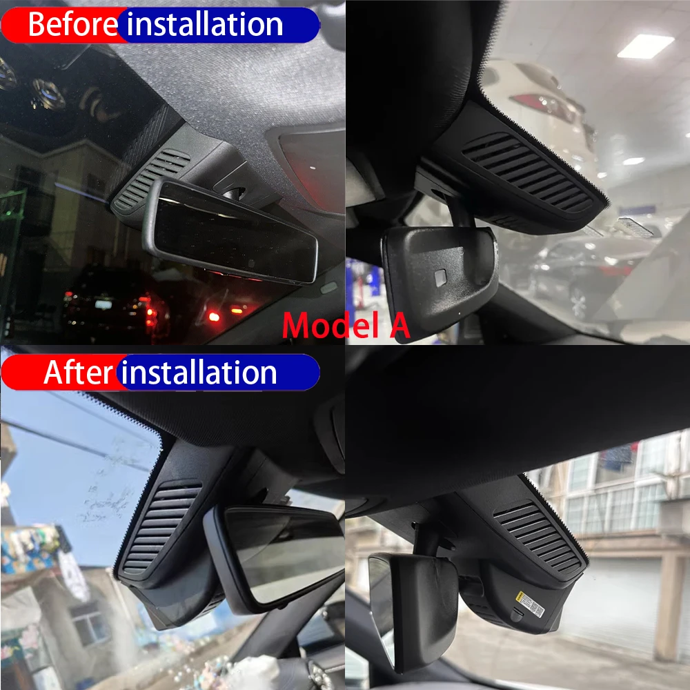 Dash Cam for Mercedes Benz MB CLA GLA A Class W177 V177 C118 H247 Front＆Rear 4K 24h DVR Dashboard Camera Video Drive Recorder