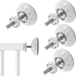 1 Piece White Bolt Door Railing Accessory No Punching Balcony Guardrail Bolt Adjustable Without Guardrail