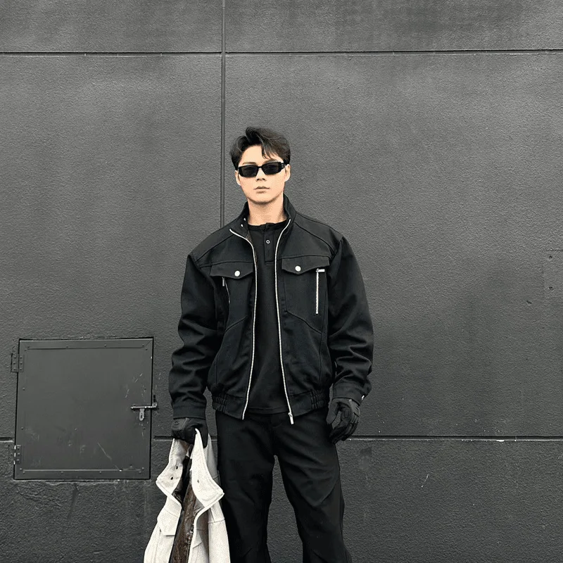 سترة ماونتن بيثون بيان شيشي سيتي بوي لعام 2025 سترة رجالية رائعة متعددة الاستخدامات ذات طراز قصير #2