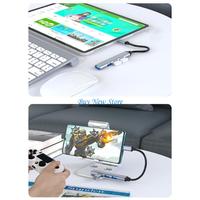 20CE 4/7 in 1 Type-C USB Hub Docking Station USB3.0 Splitter Expander for PC Keyboard