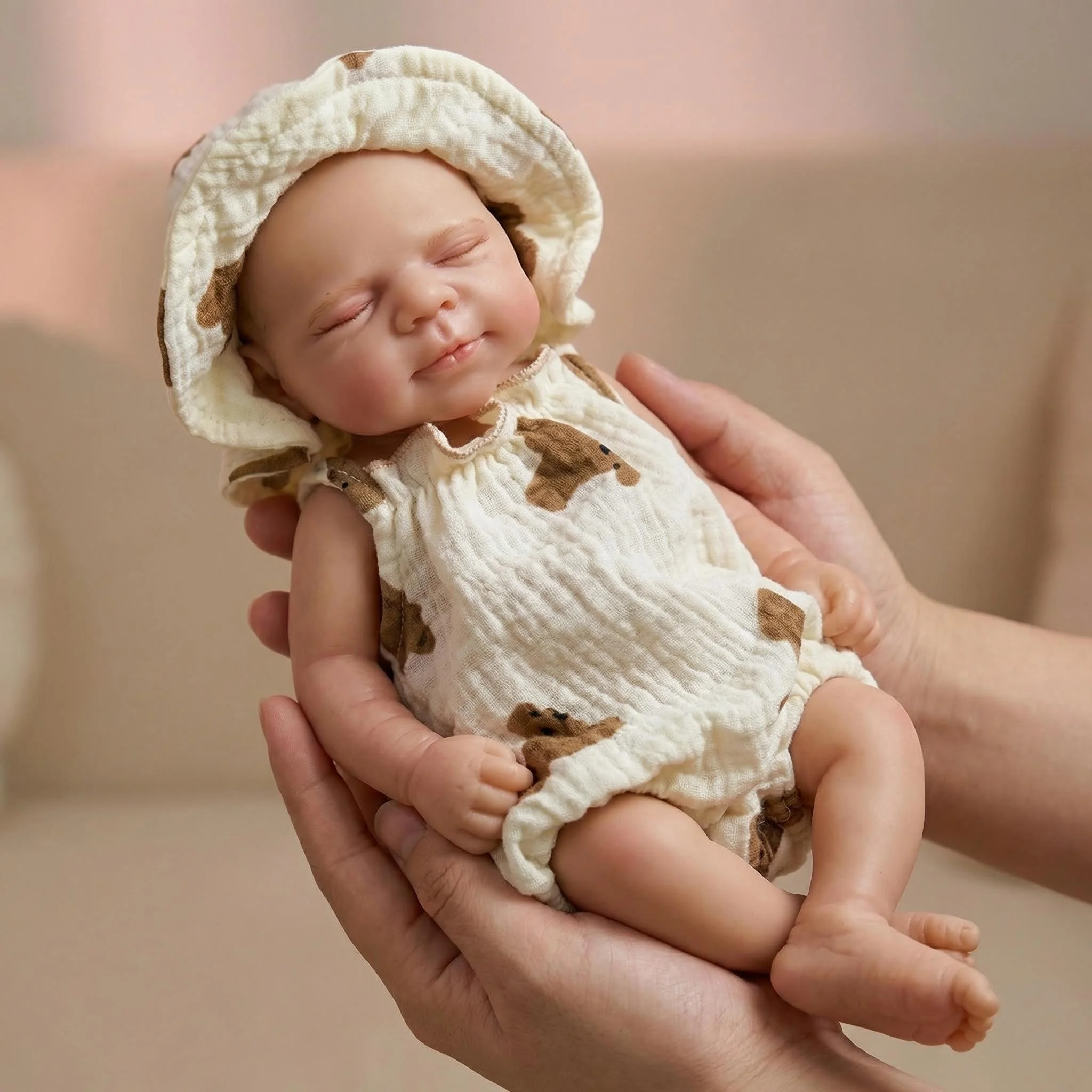 

Кукла Реборн ручной работы NPK, 12 дюймов, размер Premie, из платинового силикона, супермягкая, гибкая, с полностью открывающимся ртом, эластичная, однотонная