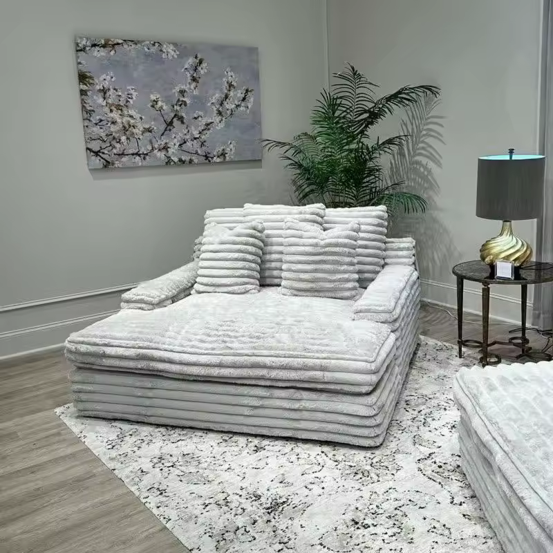 Gray European Living Room Sofas Filler Design Modern Luxury Compressed Sofas Lounges Recliner Couch Wohnzimmer Home Furniture - AliExpress 