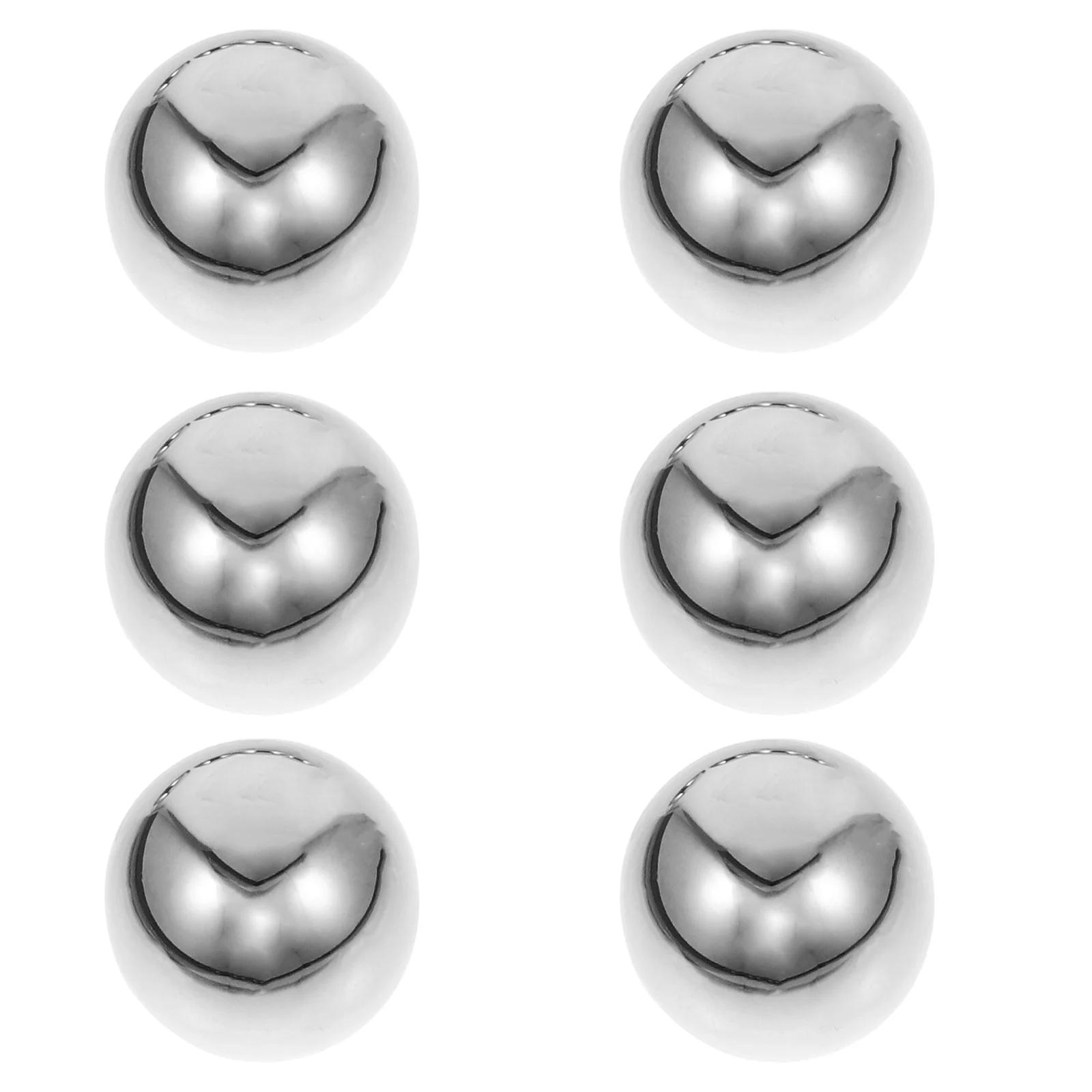 

1 Set Stainless Steel Reusable Ice Cubes Smooth Washable For Wine Whiskey Beverage Bar Home Use Portable Chilling Cube