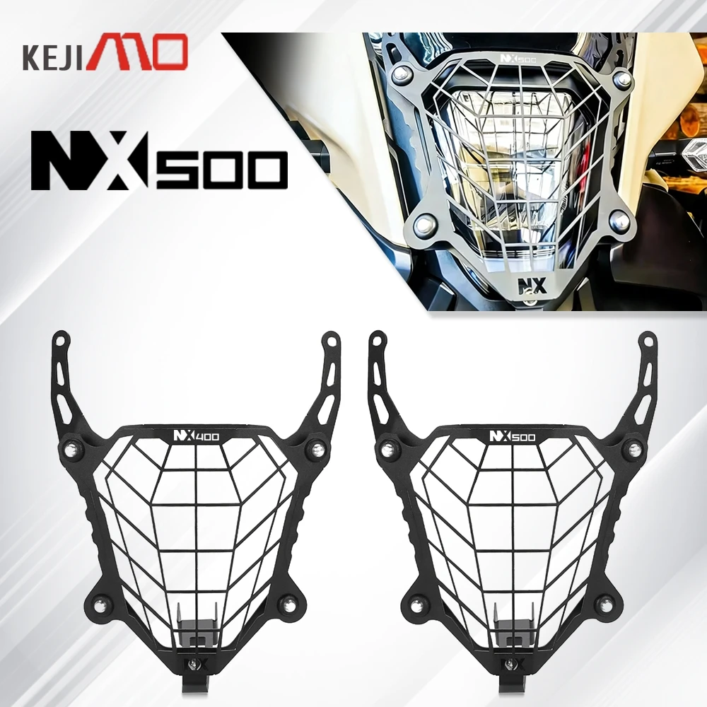 

Front Headlight Grille Guard For Honda NX400 NX500 2023 2024 2025 2026 NX 400 500 Motorcycle Accessories Light Cover Protection