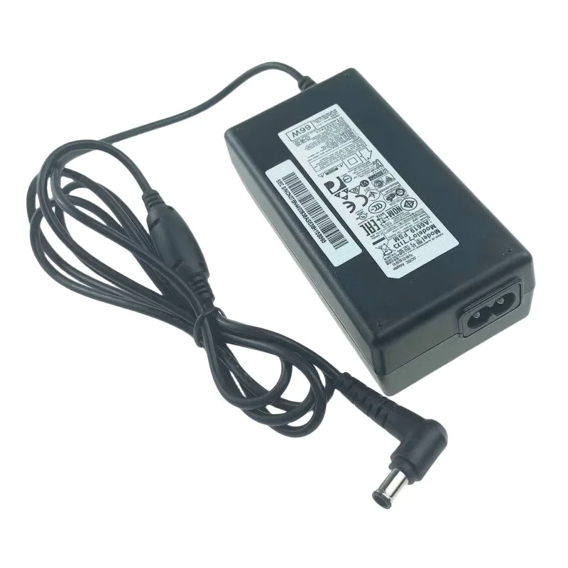 Genuine A6619_FSM 19V 3.474A 66W AC /DC Adapter Charger for Samsung UN32M5300AF UN32M530DAFXZA UN32J525DA LED TV 5205 UE32J4570