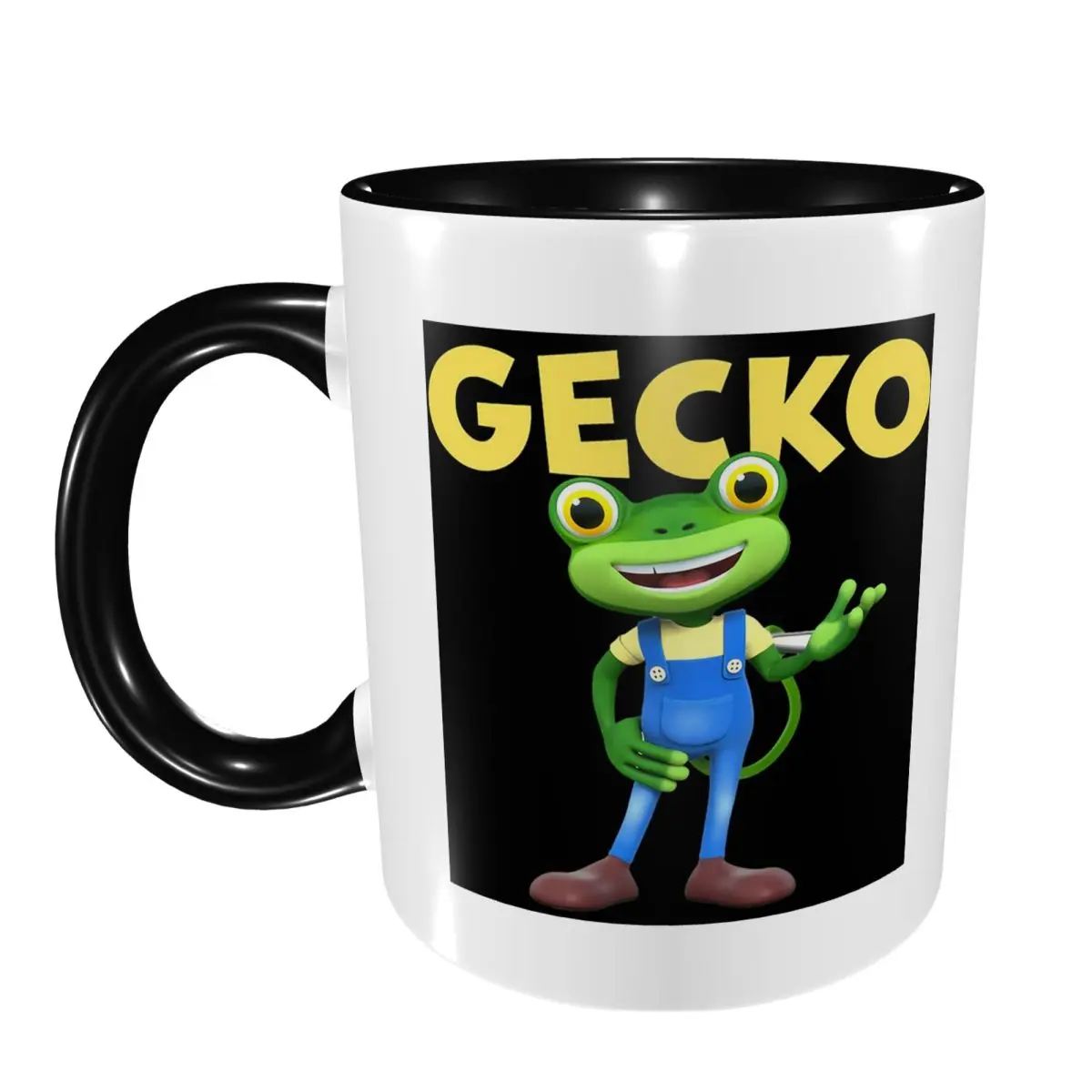 Garage Geckos New Gecko Mug Funny Ceramic Coffee Cups Tea Mugs Milk Cup Drinkware Gifts for Friends