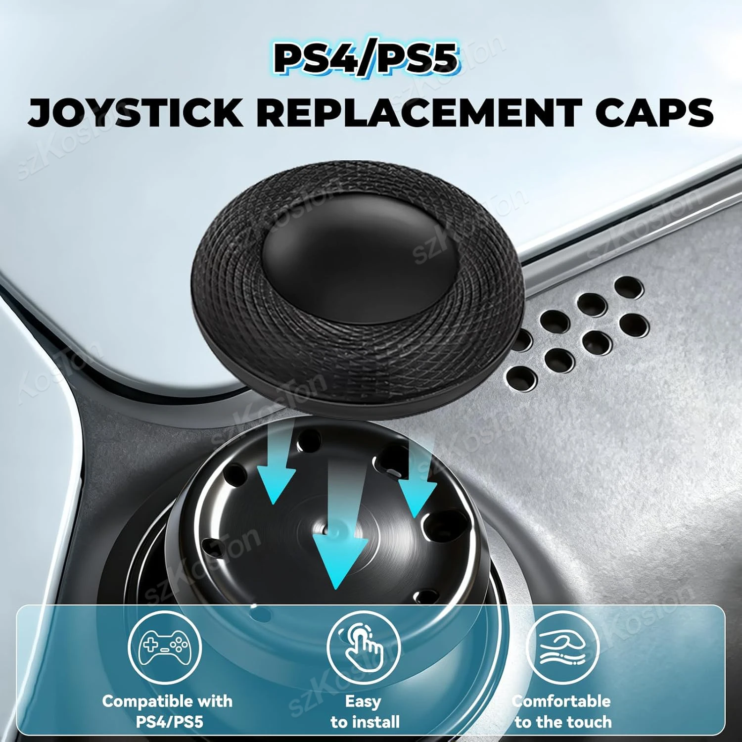 6-8Pcs Joystick Replacement Gr - Gaming Accessories Playstation ulasan dan harga