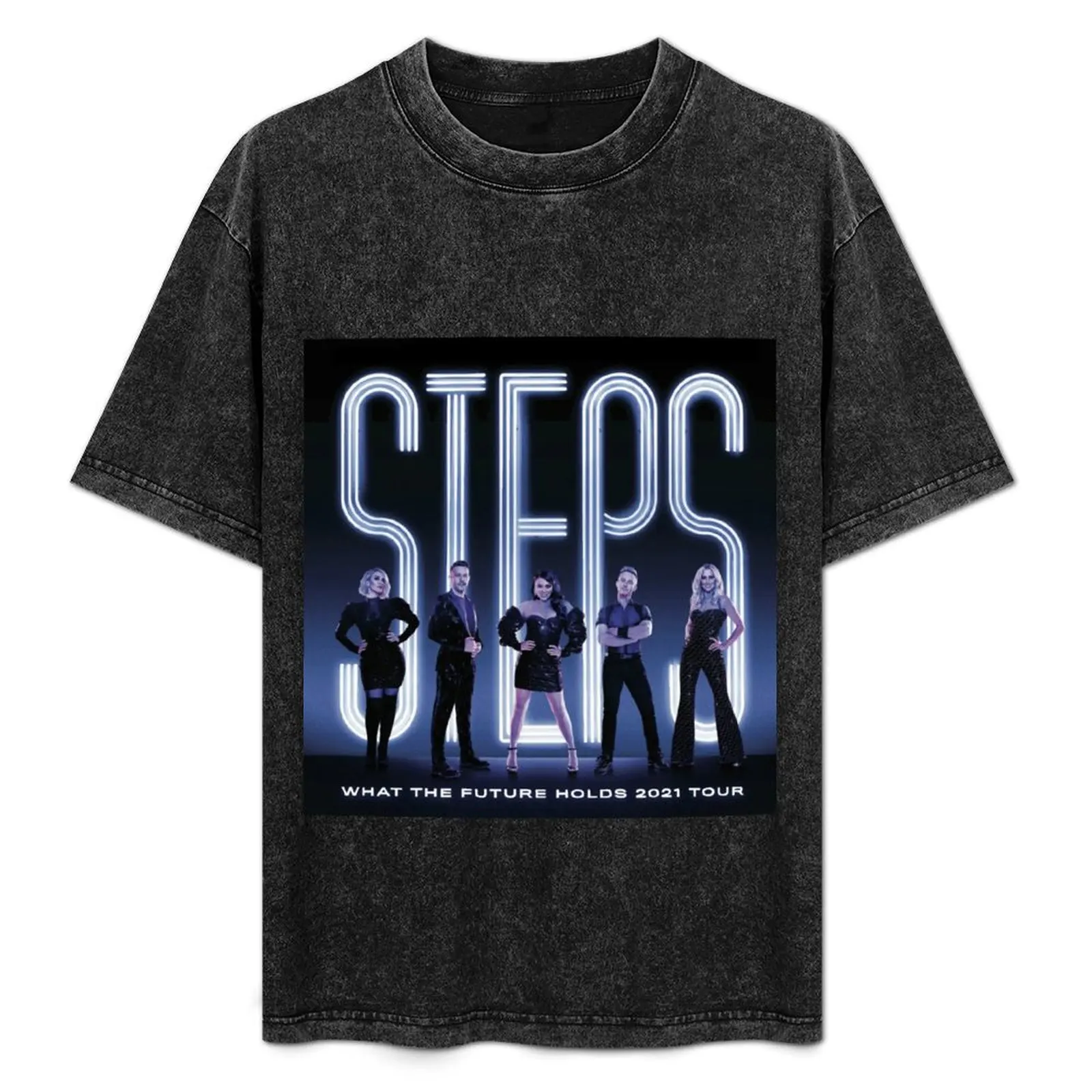 

steps what the future hold tour 2021 T-Shirt Active Wear Sports T-Shirt for Men