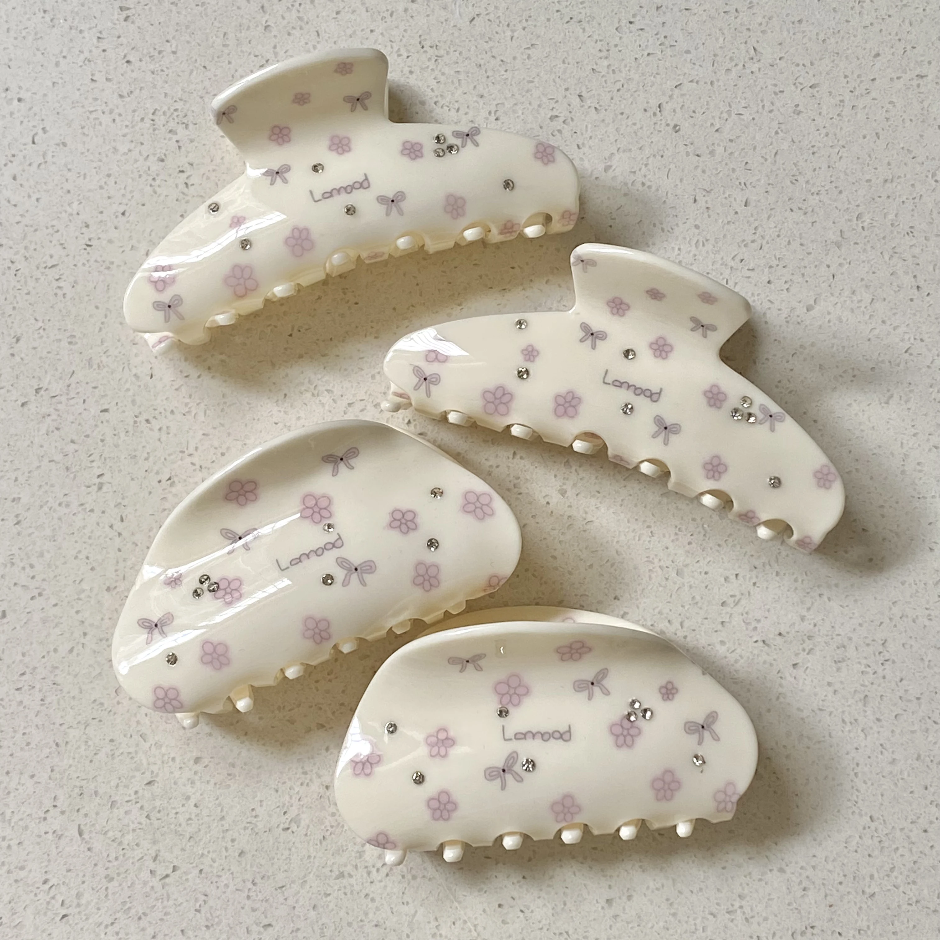 1-teiliges Haarklammern-Set mit Blumenmuster, niedlicher Haarschmuck für Frauen, stilvolle Haarklammern für den täglichen Gebrauch und auf Partys