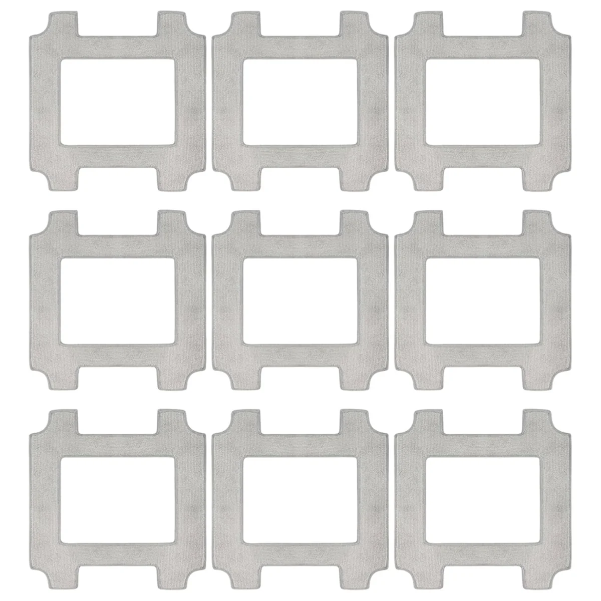 Y32A 9Pcs Window Rags for Winbot / PRO Robot Vacuum Cleaner, Replacement Mop Pad Cloths Accessories