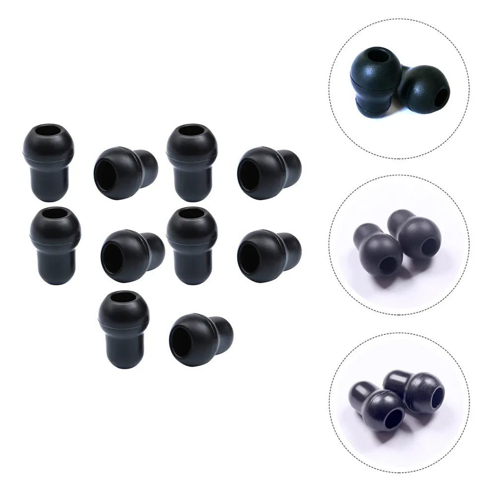 

12Pcs Silicone Stethoscope Replacement 5mm Soft Comfortable Sound Conductive Ear Tips for Earbuds Accessories