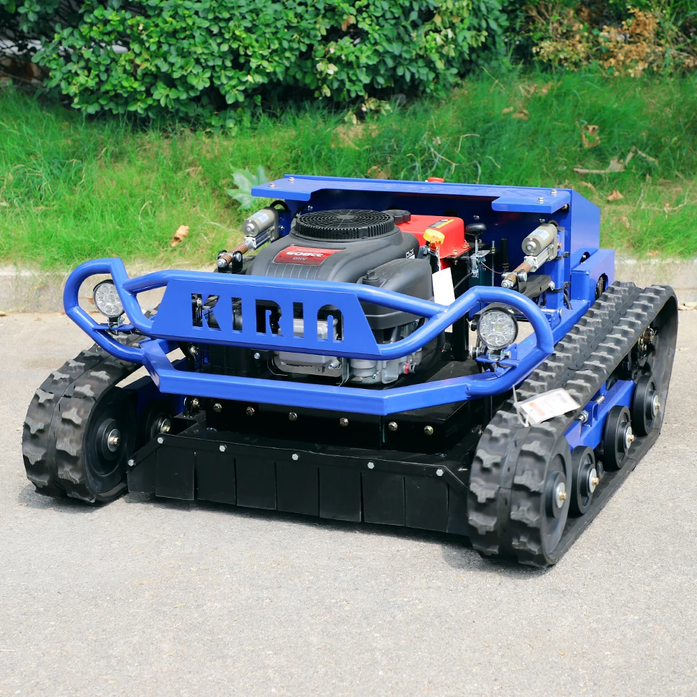

Professional Garden Tools Sale Mini Crawler Mowers Mowing Width 800/1000mm Tracked Remote Control Lawn Mower