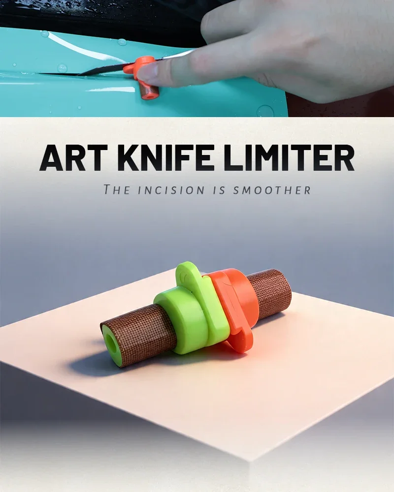 ALIWRAP Magnetischer Stopper-Halter Präzisions-Kantenschneidewerkzeug für Vinyl-Autofolierung Schneidemesser Hilfswerkzeug – Detail 10