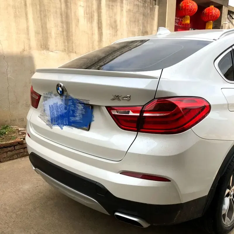 For BMW F26 X4 Spoiler A Style ABS Material Car Rear Wing Unpaint Color Rear Spoiler For BMW X4 Spoiler 2015 20116 2017