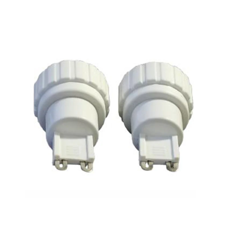 1PCS G9 to MR16 Ceramic Base Light Lamp Holder Converter Screw Bulb Socket Adapter LED Saving Light Halogen Lamp Base White