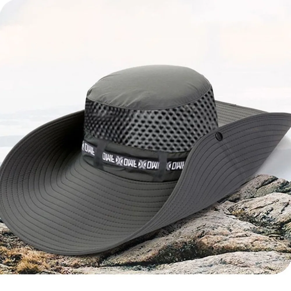 360 Degrees Protection Sun Hat Anti-UV Wide Brim Agricultural Work Hat Removable Face Mask Adjustable Fisherman Hat Summer