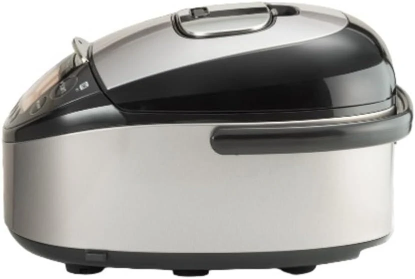 JKT-D Multi-Functional Induction Heating (IH) Electric Rice Cooker with 12 Cooking Settings (Silver Black)