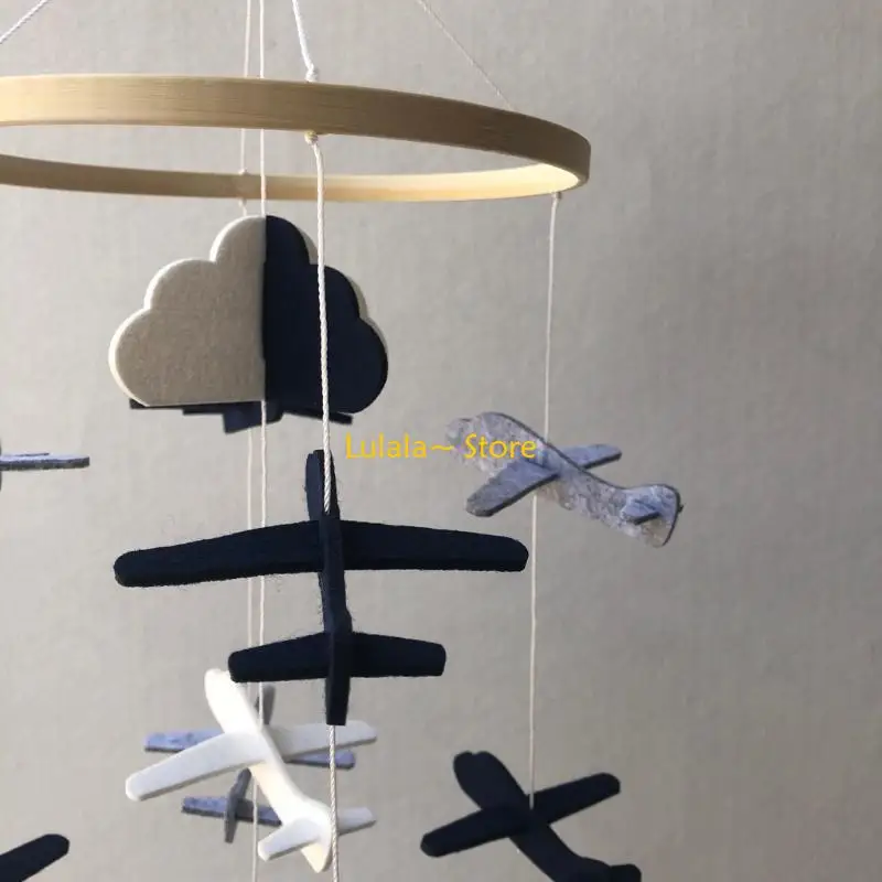 Y4qa Baby Migliora i giocattoli intelligenza con teether per crimine farfalla/uccello/aereo