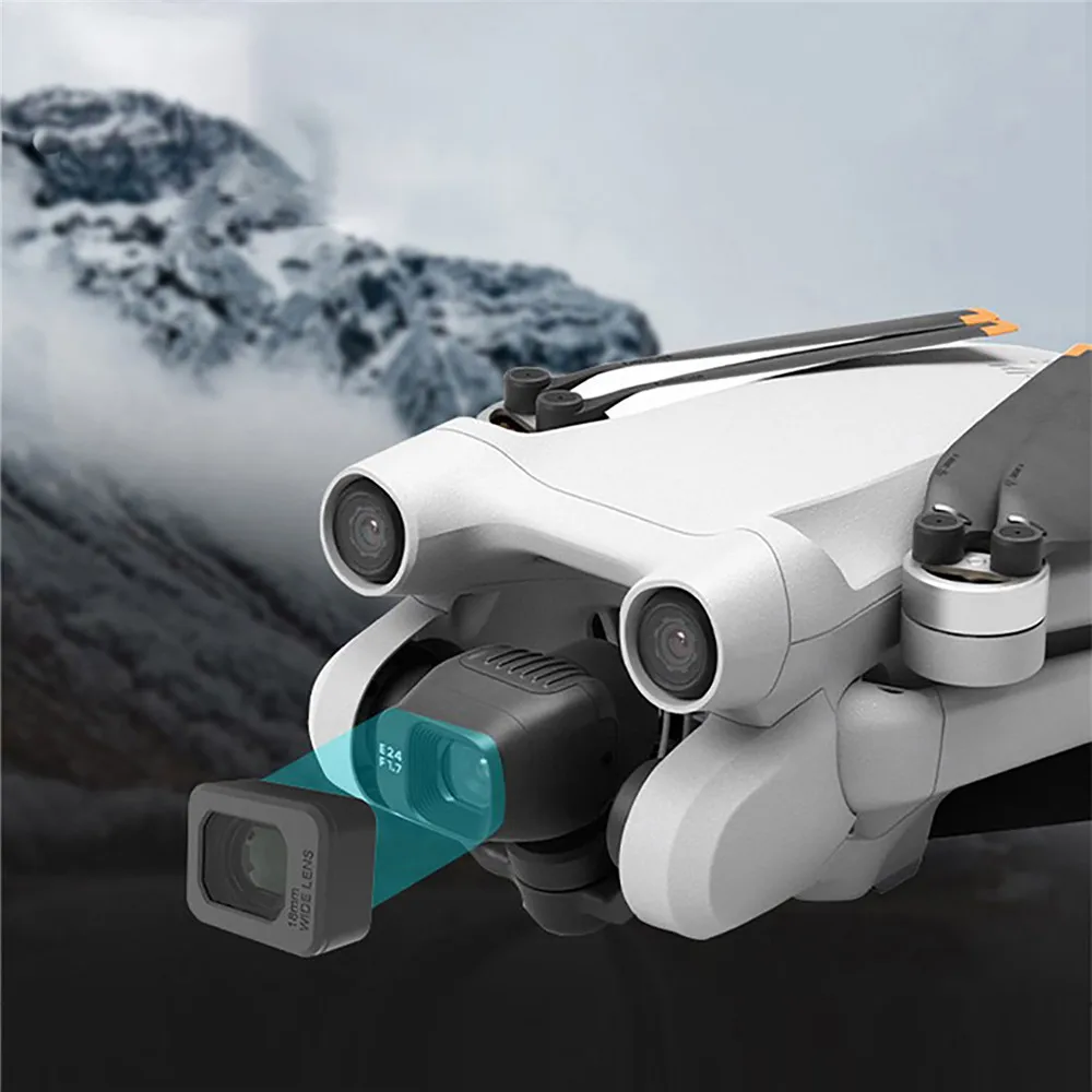 Quadji mini 3 pro用の外部広角レンズフィルター,カメラレンズ付きクワッドコプター用アクセサリー,25%