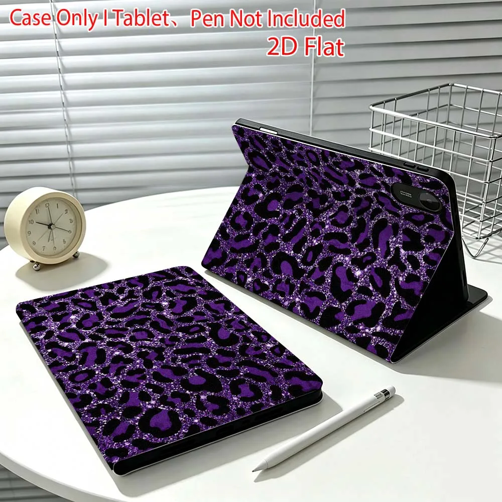 Purple Polka Dot Pattern For Xiaomi Poco Redmi Pad 8 2 4 C1 6 6S 7 7S SE 9.7 14 11 11.2 Inch Pen Tray Tablet Case Fashion