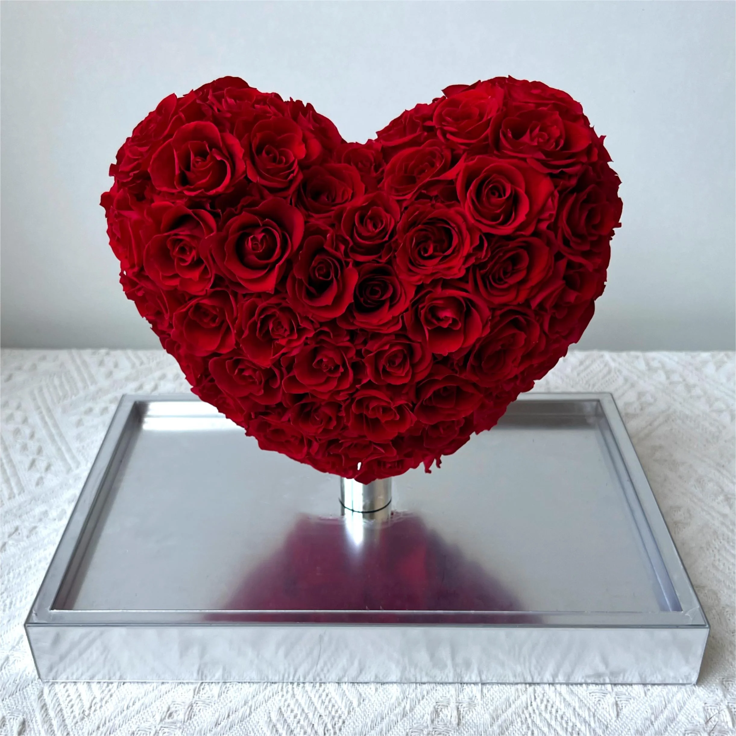 Valentine's Day Gift Magic Infinite Forever  Rose Save Acrylic Box