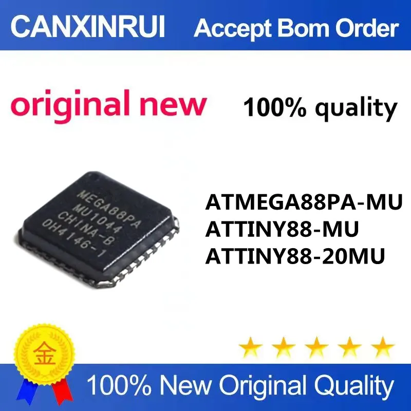 ATMEGA88PA-MU MEGA88PA ATTINY88-MU 88-20MU QFN32 Microcontroller IC