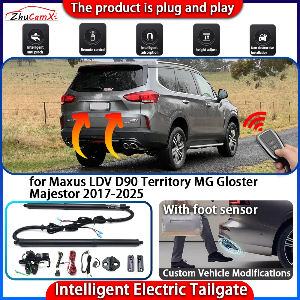 

Smart Powered Tailgate System for Maxus LDV D90 Territory MG Gloster Majestor 2017-2025 Automatic Intelligent Trunk Lift Kit