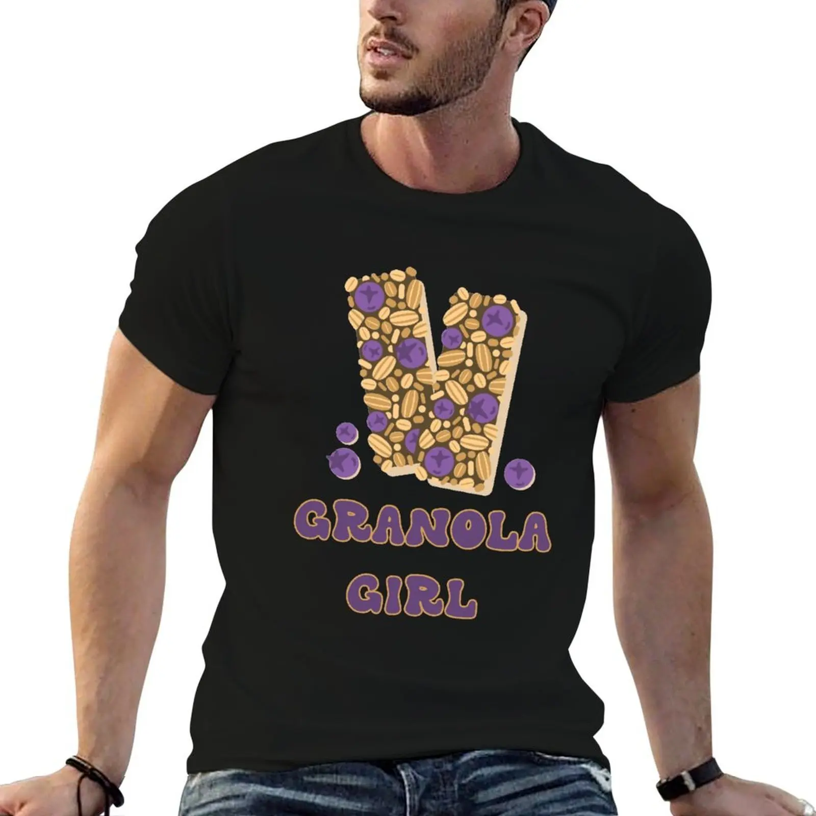 

GRANOLA GIRL T-Shirt anime tshirt essential t shirt t shirts for man pack white T-Shirt