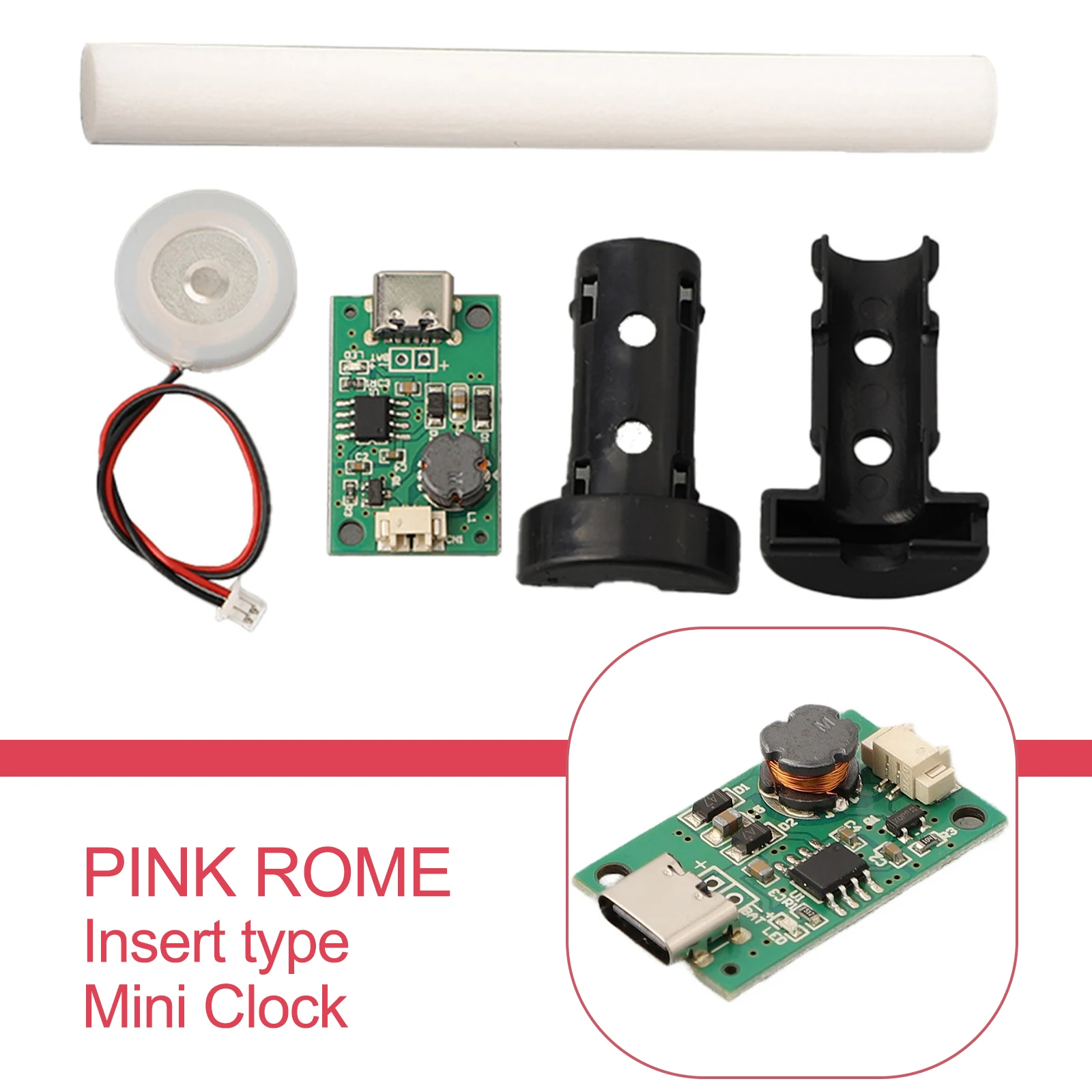 Spray Driver Module 29.5mmx18.6mmx7mm Humidifier Kit Humidifier Module 1.5-2W 300mA Accessories DC5V Replacement