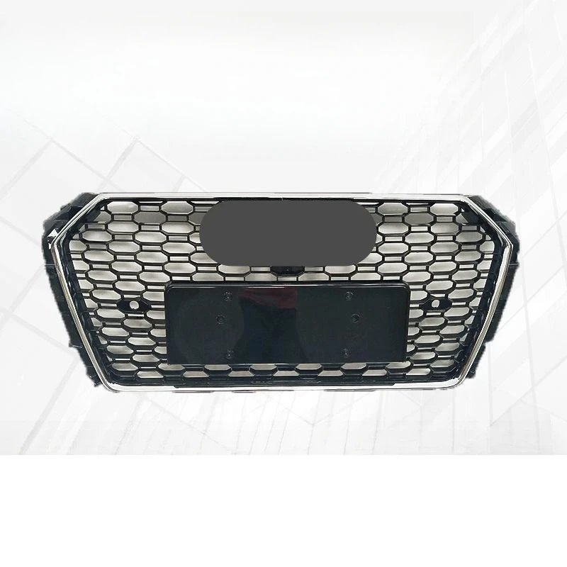 

Honeycomb Grill Mesh Front Hood Grille Bumper Grill Center Grille for RS4 Grill for Audi A4 B9 2017-2019 Fast Shipping