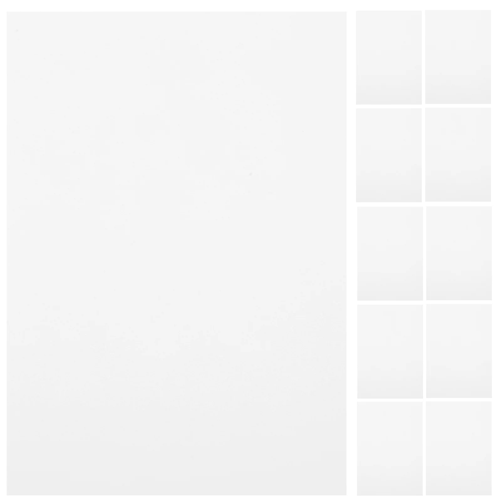 40 ورقة A4 ورق بطاقة بيضاء دهان داي اوريغامي اليدوية ورق الحرف سكرابوكينغ المواد DIY بها بنفسك أوراق اللوحة العرض