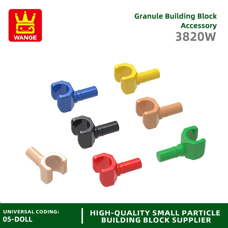

20Pcs/lot Hand Figure Fingers Block Moc Color Accessories Compatible with 3820W Brick DIY Children's Toy Assembly Parts