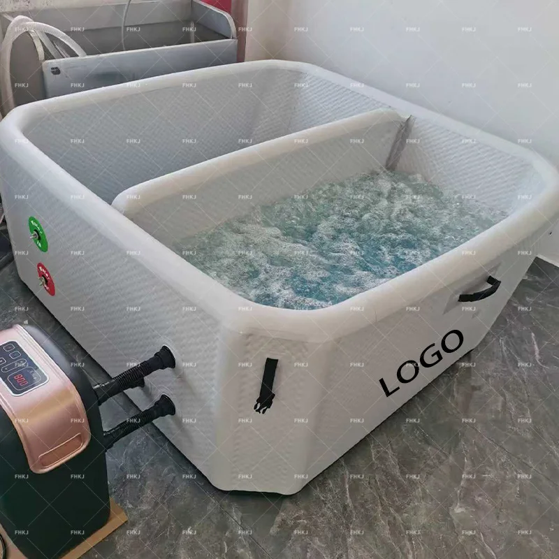 Customized 2 in 1 Inflatable Spa Hot Tub & Ice Bath