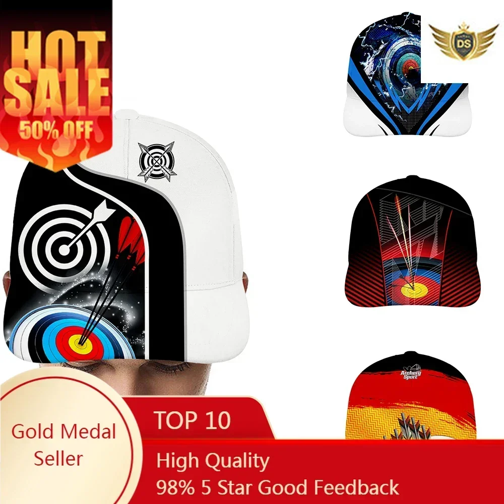 

Archery Club Sport Team Player Baseball Cap 3D Printed Snapback Hat Men Women Adult Sports Headwear Outdoor Sports Sun Visor-1
