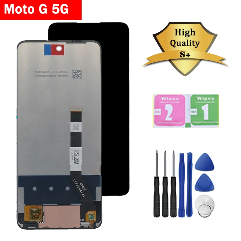 AAA+ For Motorola Moto G 5G /G 5G Plus XT2113-3 XT2075 LCD Display + Touch Screen Digitizer Assembly Replacement