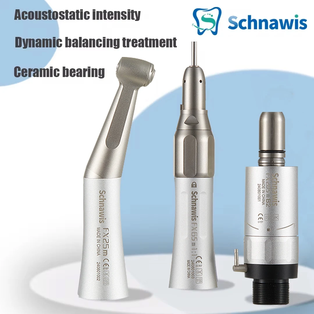 

FX25 FX65 Dental 1:1 Direct Drive Contra Angle Low Speed Handpiece Mini Head Dentistry Against Contra Angle Polishing Tools