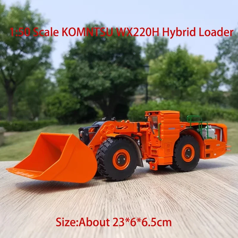 

Diecast 1:50 Scale KOMNTSU WX220H Hybrid Loader Alloy Engineering Machinery Model Adult Kids Classic Collection Gift Display