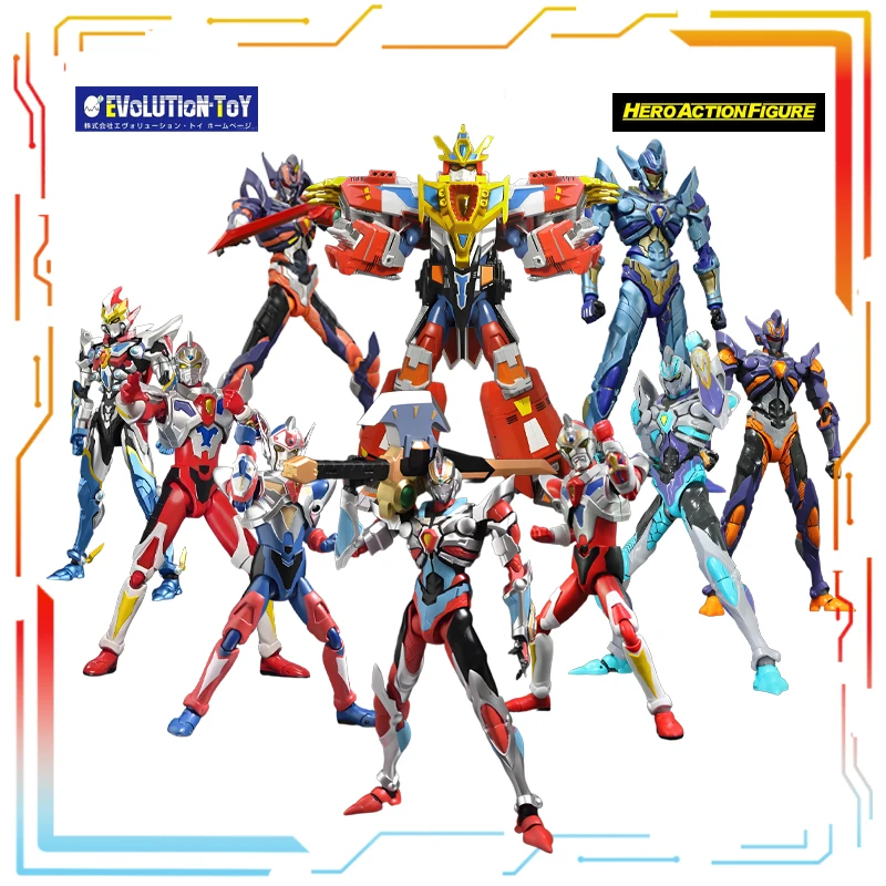 EVOLUTION-TOY figura de acción de héroe muñeca móvil terminada SSSS GRADAN Anime Gullit Sigma figuras de acción de juguete modelo regalos para niños