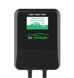 AC Fast Charging Station Wallbox 7kw 22kw EV Wall Charger 32A Wall Mount EV Charger DLB OCPP 4G