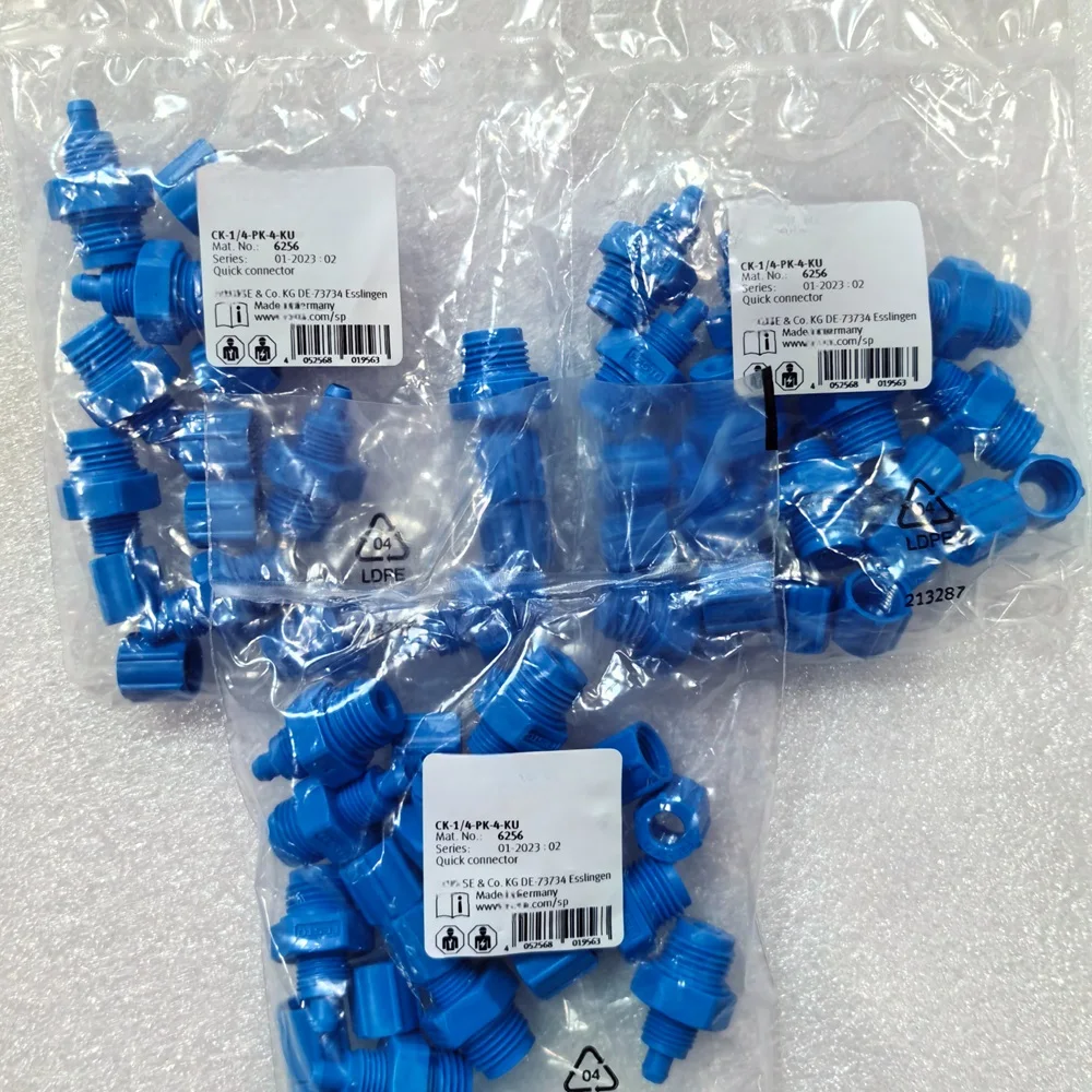 10PCS CK/LCK/GCK/FCK 6254 6255 6258 6268 6270 Plastic Quick Tightening Joint FESTO-Type