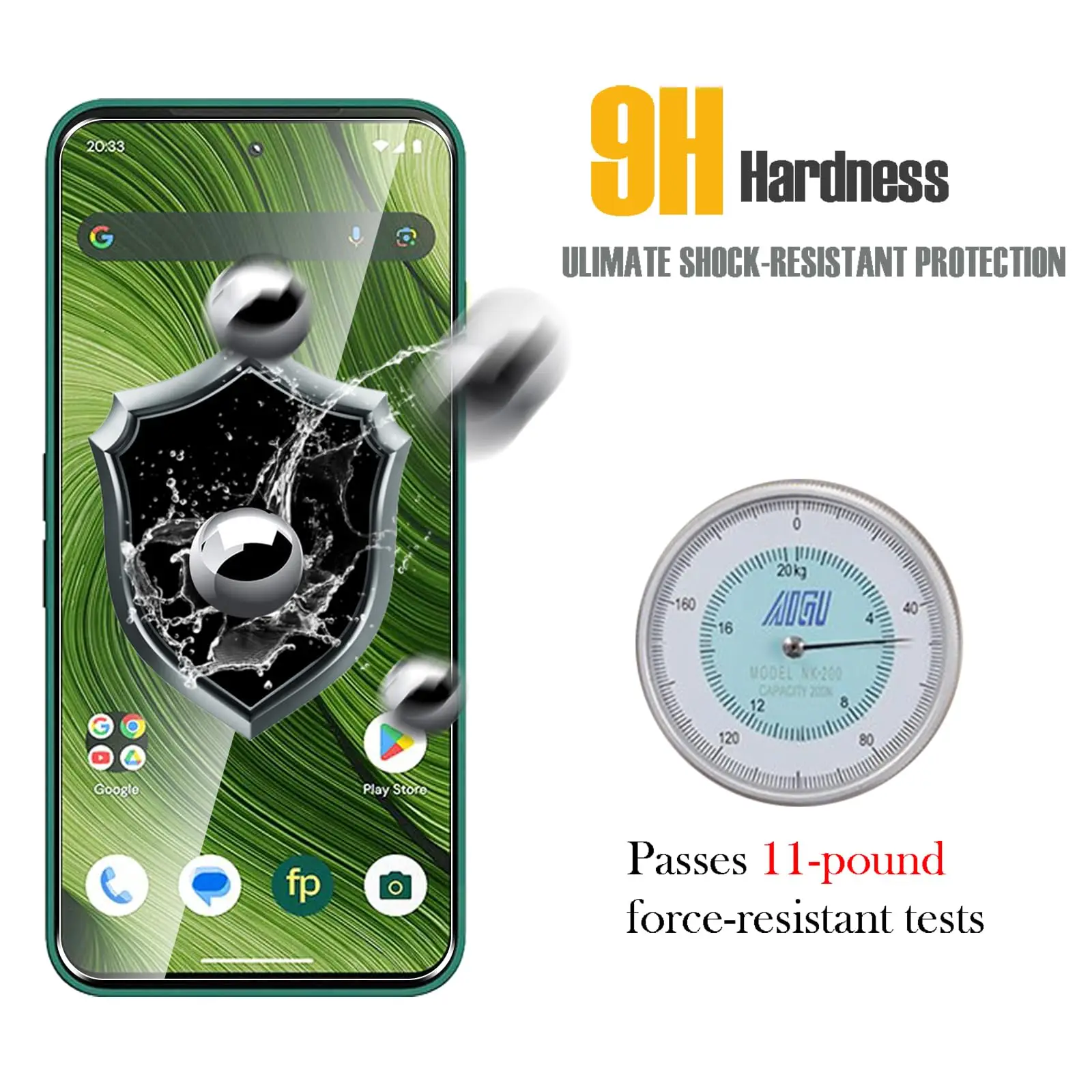 

For Fairphone 6 Screen Protector Tempered Glass HD 9H Transparent Clear Anti Scratch Case Friendly
